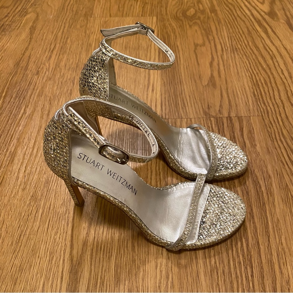 Stuart Weitzman Nudistsong Ankle Strap Sandal